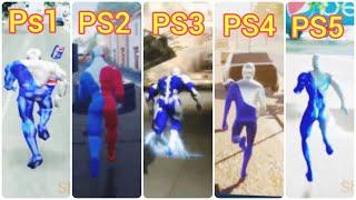 Pepsi Man Graphics ComparisonPS1 Vs PS2 Vs PS3 Vs PS4 Vs PS5