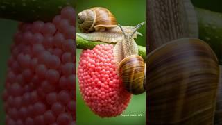 amazing - the number of eggs an apple snail can lay at one time