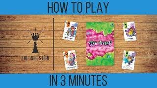 How to Play Brains! in 3 Minutes - The Rules Girl