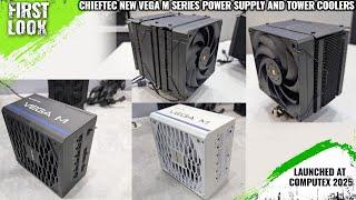 Chieftec New VEGA M Series Power Supplies And Single Tower And Twin Tower Coolers at Computex 2025