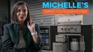 Michelle's Show Stopping RTA Outdoor Kitchen Design