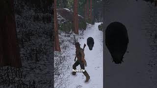 Standing in front of the grizzly bear in RDR1 vs RDR2