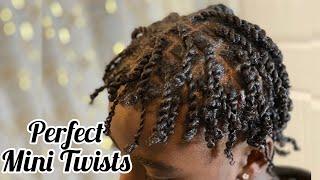 Juicy Two Strand Mini Twists for Teen Boys & Men | Protective Natural Hairstyles for Men