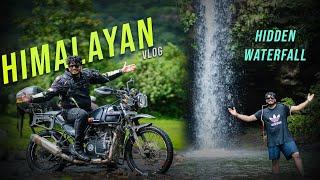 Explored A Hidden Waterfall On My Royal Enfield Himalayan