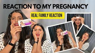 Family Reaction To My PREGNANCY | How I reacted to my pregnancy test #pregnancyjourney #familylove