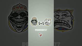 Real madrid vs Barcelona troll face edit️#football #shorts