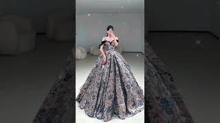 Ball gown design #shorts#fashion#designer#Ritu Raj Talented