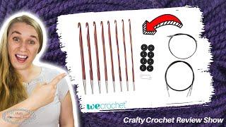 Interchangeable TUNISIAN Crochet Hooks by WeCrochet & Knit Picks