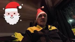 Der Posttrucker im Weihnachtsstress