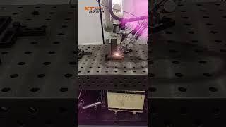 automatic laser welding machine with Robot airm