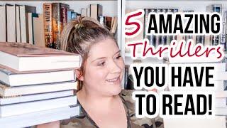 THRILLER BOOK RECOMMENDATIONS 2022 | The Best Thrilling Horror Books You Will LOVE!