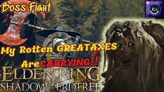 Dual Rotten GreatAxes Carrying Me Through The DLC | ELDEN RING