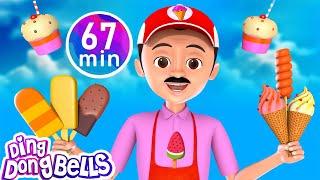 Ice Cream Wala | आइस क्रीम वाला + 28  More Hindi Nursery Rhymes | Ding Dong Bells