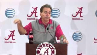 Nick Saban GOES OFF on media