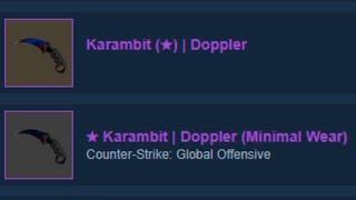 DON'T BUY THIS KARAMBIT ON STEAM! (NEW SCAM)