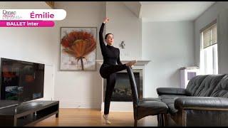 COURS DE BALLET CLASSIQUE | Inter - Prof. Émilie | cours no3