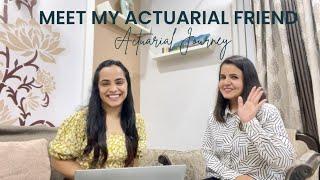 Let's meet my Actuarial Friend and know her actuarial journey.