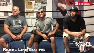 Rebel Life Boxing : Michael "Bling Bling" Valentin (Interview) - Rebel Life Tv