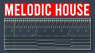How To Make MELODIC HOUSE!! - FL Studio Tutorial (+FREE FLP)
