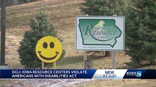 Federal report: Iowa violates rights of disabled people