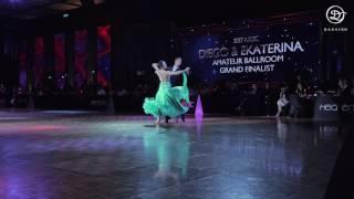 Amateur Ballroom Finalist Diego ARIAS PRADO & Ekaterina ERMOLINA