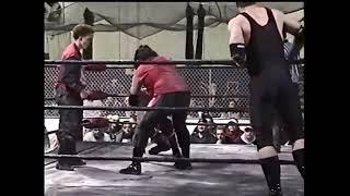 Jay & Mark Briscoe VS Joel Maximo & Amazing RED The SAT ( CZW DEBUT MATCH) 2001