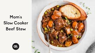 Mom's Slow Cooker Beef Stew