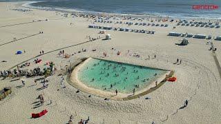 Piscina de água salgada aquecida é a nova atração no concelho da Figueira da Foz