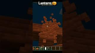 Minecraft pumpkin lantern . #shorts #minecraft #trending