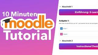 Bessere Moodle-Kurse mit wenigen Klicks (Tutorial 2024)