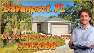 Davenport Florida New Construction NO HOA / NO CDD! | UNDER $320,000!