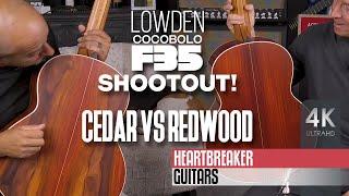 Lowden F35 Shootout: Cedar vs. Redwood