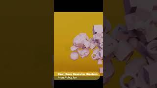 A force field -2 | CG rigid body animation #shorts