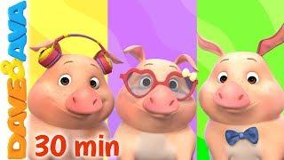  This Little Piggy - Colors & More Baby Songs | Dave and Ava 