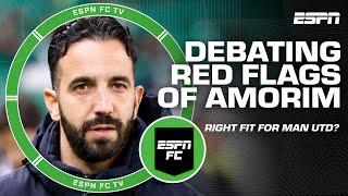 Ruben Amorim to Man United RED FLAGS!?  Is he just a CLONE of Erik ten Hag? | ESPN FC