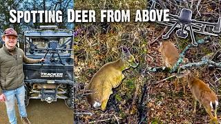Where are Deer and Turkey on Rainy Mornings? Drone Observations