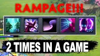 RAMPAGE Two Times In A Game | Dota 2 Ability Draft