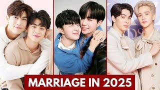 FAMOUS BL ACTOR WHO ARE OFFICIALLY DATING AND MARRY IN 2025 | BL ACTORS MARRIAGE #blactor