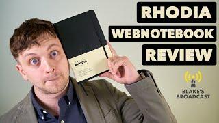 Rhodia Webnotebook A5 Dot Grid Noteboot Review | Best Dot Grid Notebook ?