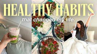 10 HEALTHY HABITS THAT CHANGED MY LIFE | motivation for intentional living & being your best self