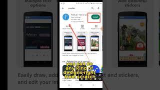 3 Best Apps for Smartphone Graphic designs. #2023 #makemoneyonline #canva #chatgpt #design #shorts