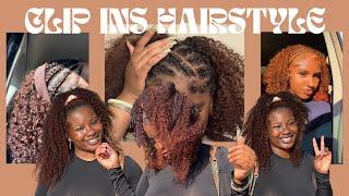 Heart Shape Clip In Hairstyle w/ short hair | THE HOUSE OF YAS 