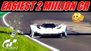 Gran Turismo 7 - Easy 2 Million Credits In Under 1 Min  Full Guide