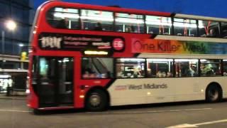 Rush Hour Buses & Trains in Birmingham  - Autumn 2015