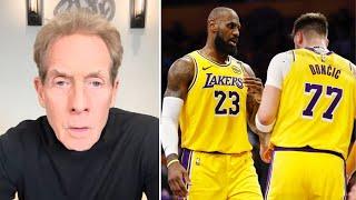 "I was right about Luka & LeBron duo" - Skip on Celtics end Lakers' win streak with 111-101 victory