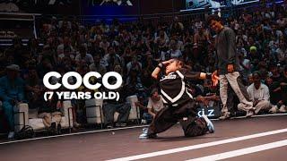 7 year-old bgirl COCO  at Groove Session 2024