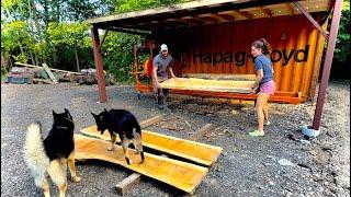 The Biggest Log That Will Fit On My Homemade Sawmill