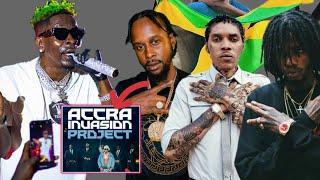 see hw Jamaicansar reacting 2 the Accra Invasion Project as shatta continues chartn nö1 on YouTube