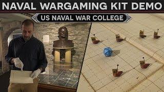 Historical Naval Wargaming Kit Demo (US Naval War College Museum)