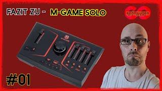 #01 Erstes Fazit zum M-Game SOLO von M-Audio